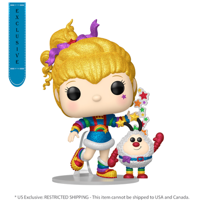 Funko Pop Rainbow Brite Rainbrow Brite & Twink US Exclusive Diamond Glitter Pop! Vinyl [RS]