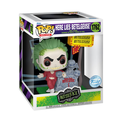 Funko Pop Beetlejuice Here Lies Betelguise US Exclusive Pop! Deluxe [RS]