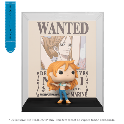 Funko Pop One Piece Nami Wanted Poster US Exclusive Pop! Cover [RS]