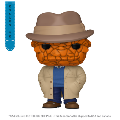 Funko Pop The Fantastic Four: First Steps The Thing (Trench Coat) US Exclusive Pop! Vinyl [RS]