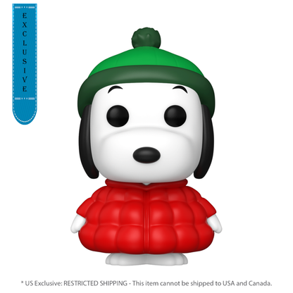 Funko Pop Peanuts Snoopy in Coat (with chase) US Exclusive Pop! Vinyl [RS]