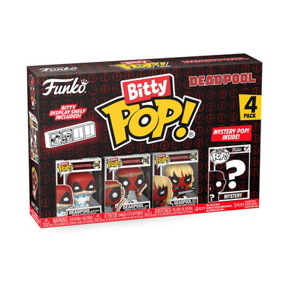 Funko Pop Deadpool Sleepover Bitty Pop! 4  Pack