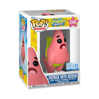 Funko Pop SpongeBob Squarepants Patrick with Wedgie US Exclusive Pop! Vinyl [RS]