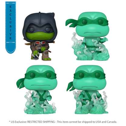 Funko Pop Teenage Mutant Ninja Turtles: The Last Ronin Brothers US Exclusive Pop! 4 Pack [RS]