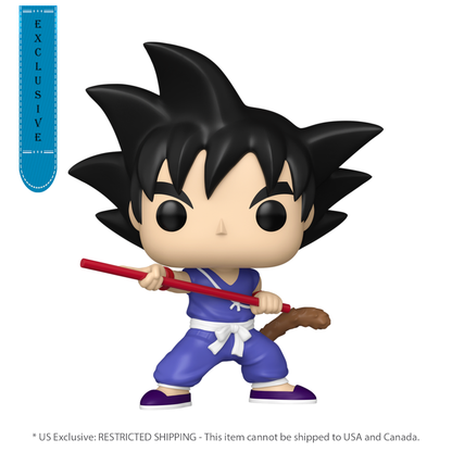 Funko Pop Dragon Ball Goku with Nyoibou US Exclusive Glow Pop! Vinyl [RS]