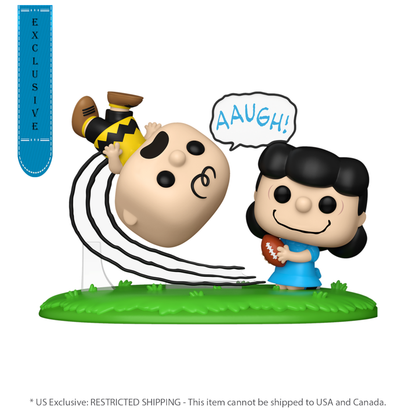 Funko Pop Peanuts Charlie Brown and Lucy US Exclusive Pop! Moment [RS]