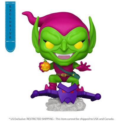 Funko Pop Spider Man: The Animated Series Green Goblin  US Exclusive Pop! Vinyl [RS]