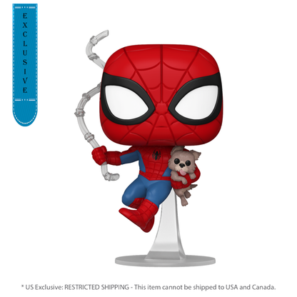 Funko Pop Marvel Comics Spider Man with "Sandwich the Dog" Exclusive Pop! Vinyl [RS]