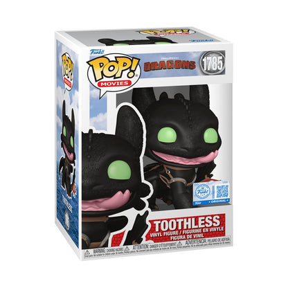 Funko Pop How to Train Your Dragon Toothless with Tongue Out US Exclusive Pop! Vinyl [RS]