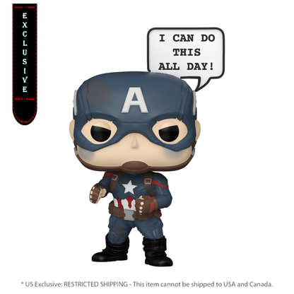 Funko Pop Pop! Sayings Captain America 'I Can Do This All Day' Convention Exclusive Pop! Vinyl [RS]