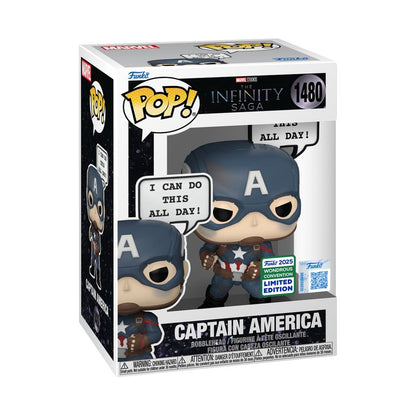 Funko Pop Pop! Sayings Captain America 'I Can Do This All Day' Convention Exclusive Pop! Vinyl [RS]