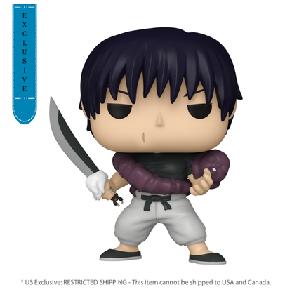 Funko Pop Jujutsu Kaisen Toji Fushiguro US Exclusive Pop! Vinyl [RS]