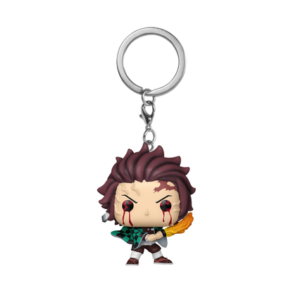 Funko Pop Demon Slayer Tanjiro Kamado (Sun Breathing) Pop! Keychain