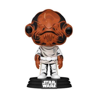 Funko Pop Star Wars Admiral Ackbar Retro US Exclusive Pop! Vinyl [RS]