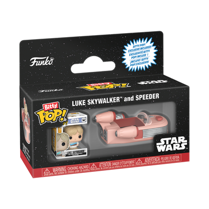 Funko Pop Star Wars Speeder with Luke Bitty Pop! Ride
