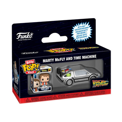 Funko Pop Back to the Future Delorean Bitty Pop! Ride