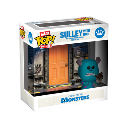 Funko Pop Monsters Inc. Sulley with Door Bitty Pop! Deluxe