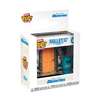 Funko Pop Monsters Inc. Sulley with Door Bitty Pop! Deluxe