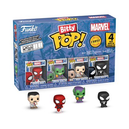 Funko Pop Spider Man Spider Man Bitty Pop! 4 Pack
