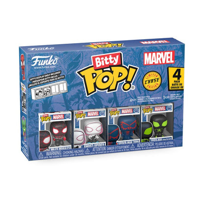 Funko Pop Spider Man Miles Morales Bitty Pop! 4 Pack