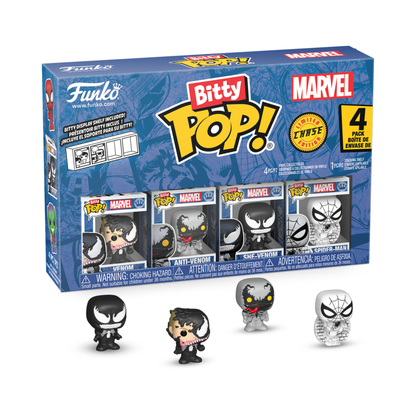 Funko Pop Spider Man Venom  Bitty Pop! 4 Pack