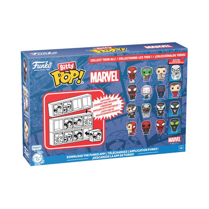 Funko Pop Spider Man Venom  Bitty Pop! 4 Pack