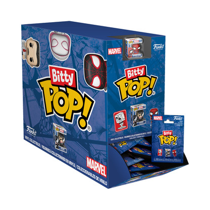 Funko Pop Spider Man Bitty Pop! Blind Bag Assortment (Display of 32)