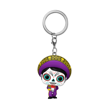 Funko Pop Dia De Los Muertos El Cartin Pop! Keychain