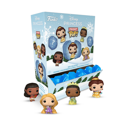 Funko Pop Disney: Princess Snowball Capsule Pocket Pop! Blind Bags (Display of 12)