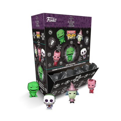 Funko Pop The Nightmare Before Christmas Xmas Coal Capsule Pocket Pop! Blind Bags (Display of 12)