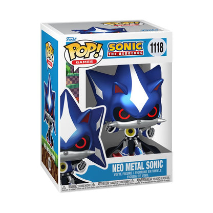 Funko Pop Sonic Neo Metal Sonic (Metallic) Pop! Vinyl