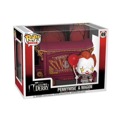 Funko Pop Welcome to Derry Pennywise & Wagon Pop! Town