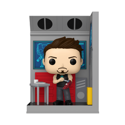 Funko Pop Iron Man (2008) Tony Stark in Garage Pop! Nook