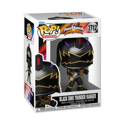 Funko Pop Power Rangers: Dino Fury Black Dino Ranger Pop! Vinyl