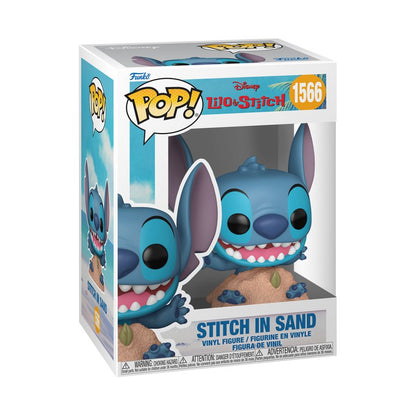 Funko Pop Lilo & Stitch Stitch in Sand Pop! Vinyl