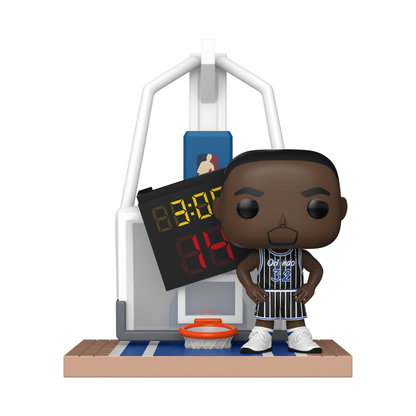 Funko Pop NBA: Magic Shaquille O'Neal with Backboard Pop! Deluxe