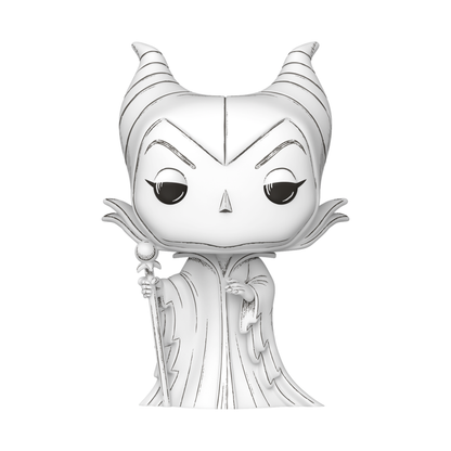 Funko Pop Disney: Sketched Maleficent Pop! Vinyl