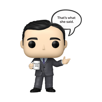 Funko Pop The Office Michael Pop! Sayings