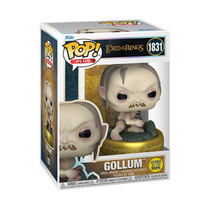 Funko Pop The Lord of the Rings Gollum (Glow) Pop! Plus