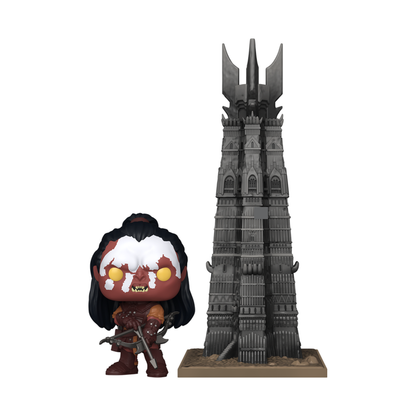 Funko Pop The Lord of the Rings Lurtz with Orthanc Pop! Town