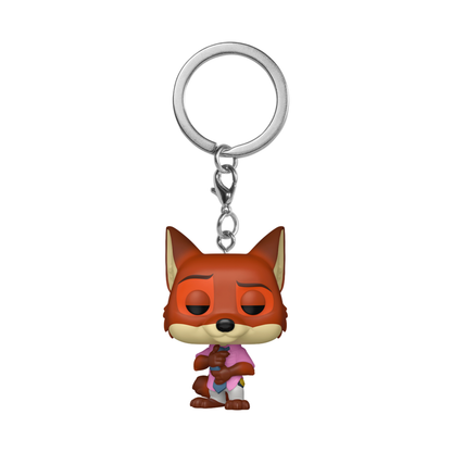Funko Pop Zootopia 2 Nick Wilde Pop! Keychain