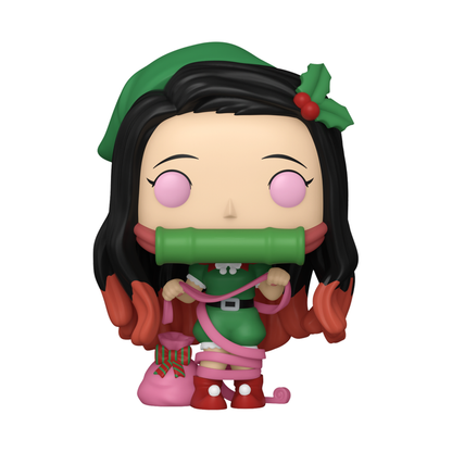 Funko Pop Demon Slayer Nezuko Kamado (Holiday) Pop! Plus