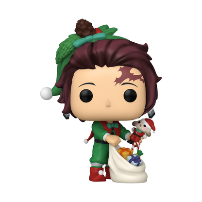 Funko Pop Demon Slayer Tanjiro Kamado (Holiday) Pop! Plus