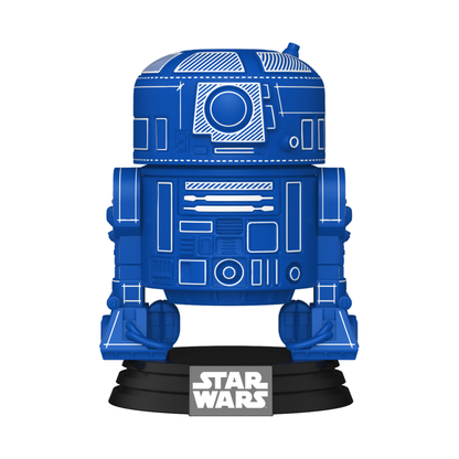 Funko Pop Star Wars R2 D2 (Blueprint) Pop! Vinyl