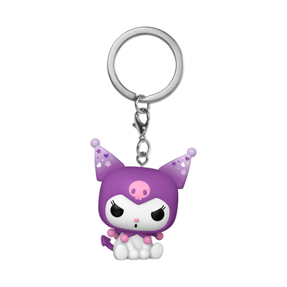 Funko Pop Hello Kitty Kuromi Pop! 20th Anniversary Keychain