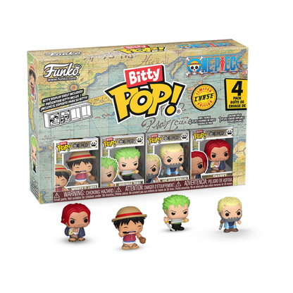 Funko Pop One Piece Luffy Bitty Pop! 4 Pack