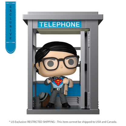 Funko Pop DC Comics Superman in Phone Booth US Exclusive Pop! Deluxe [RS]