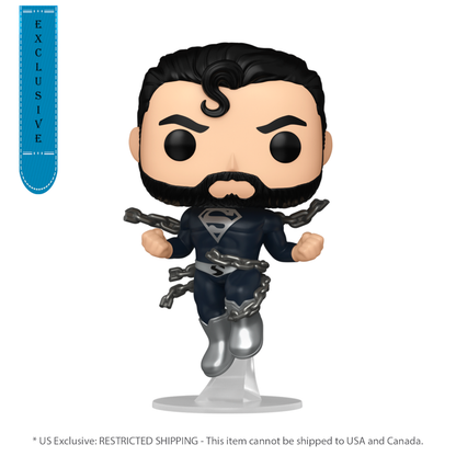 Funko Pop DC Comics Superman (Black Suit) US Exclusive Pop! Vinyl [RS]