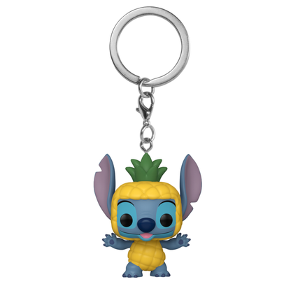 Funko Pop Lilo & Stitch Stitch as Pineapple Pop! Keychain