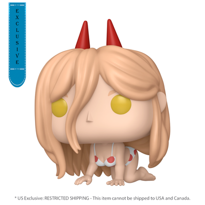 Funko Pop Chainsaw Man Power (Beach) US Exclusive Pop! Vinyl [RS]